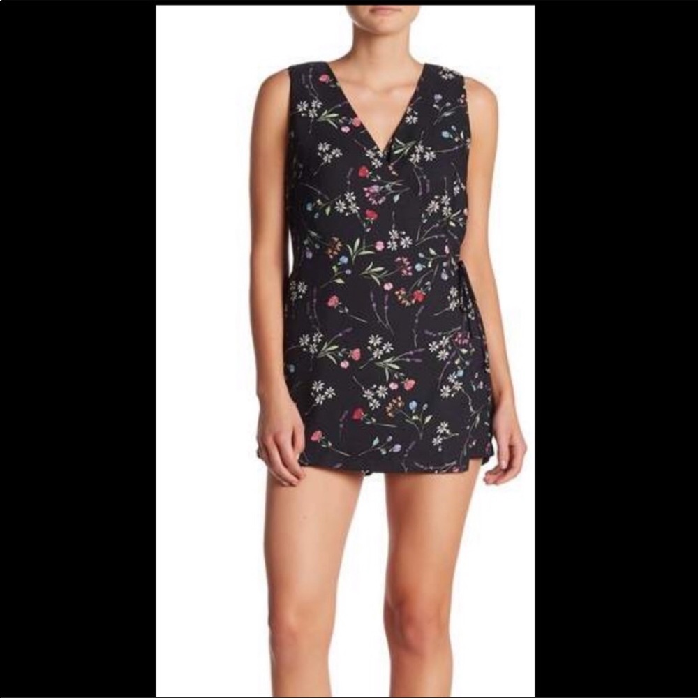 NWT designer floral romper